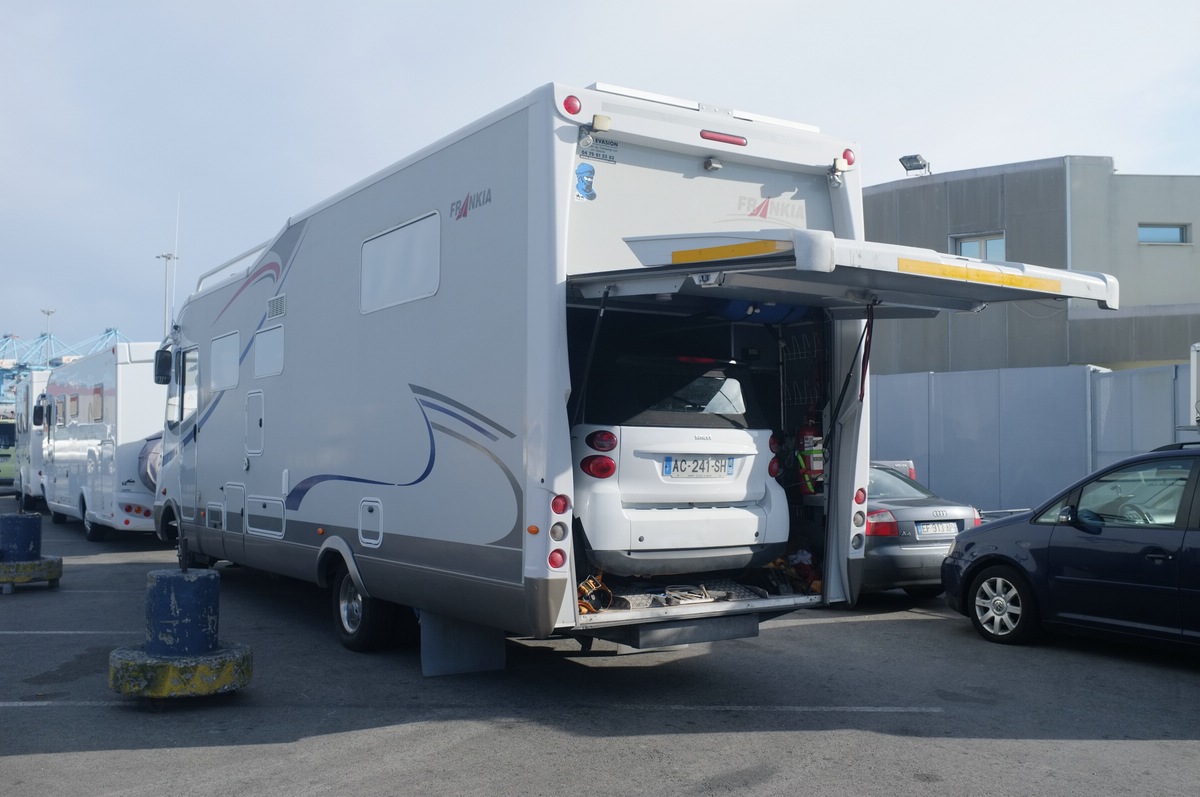 Wohnmobil Schwanger Hafen