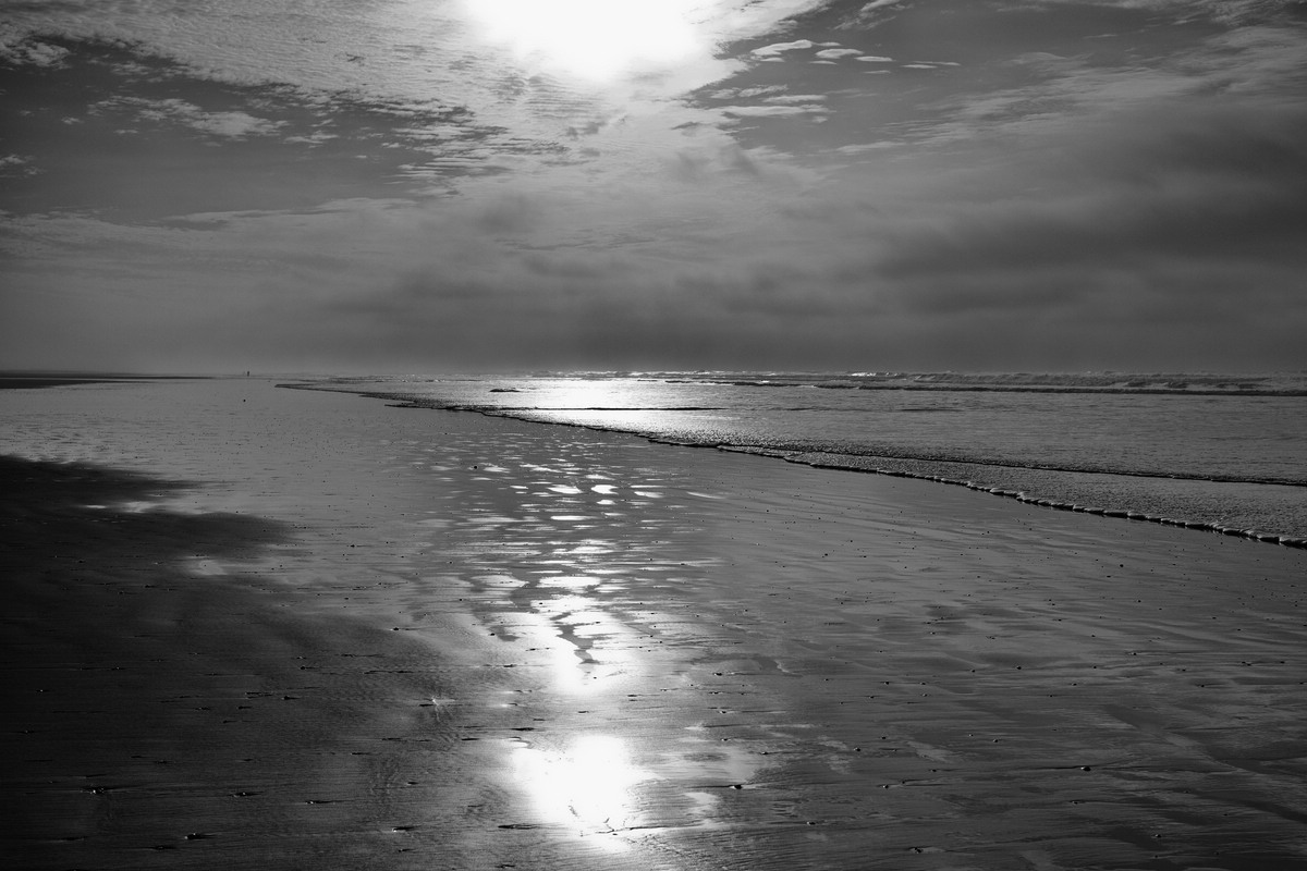 Strand und Landschaft Plage Blanche