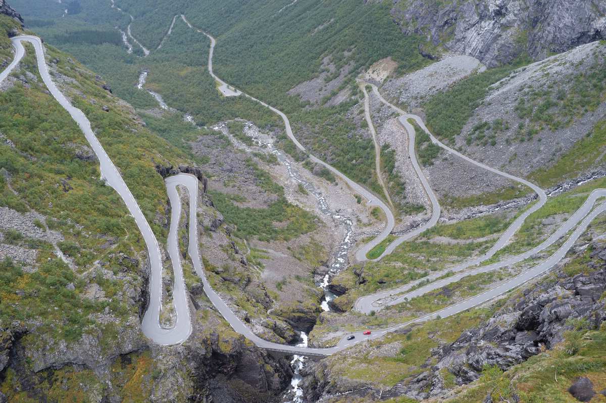 Norwegen Trollstigen
