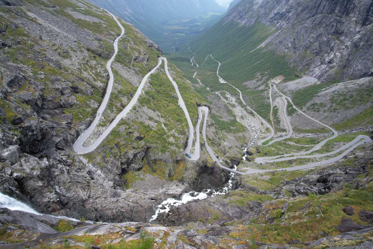 Norwegen Trollstigen