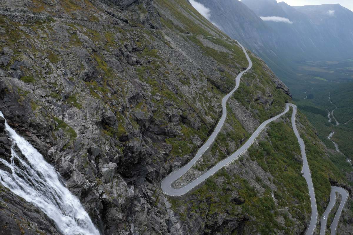 Norwegen Trollstigen