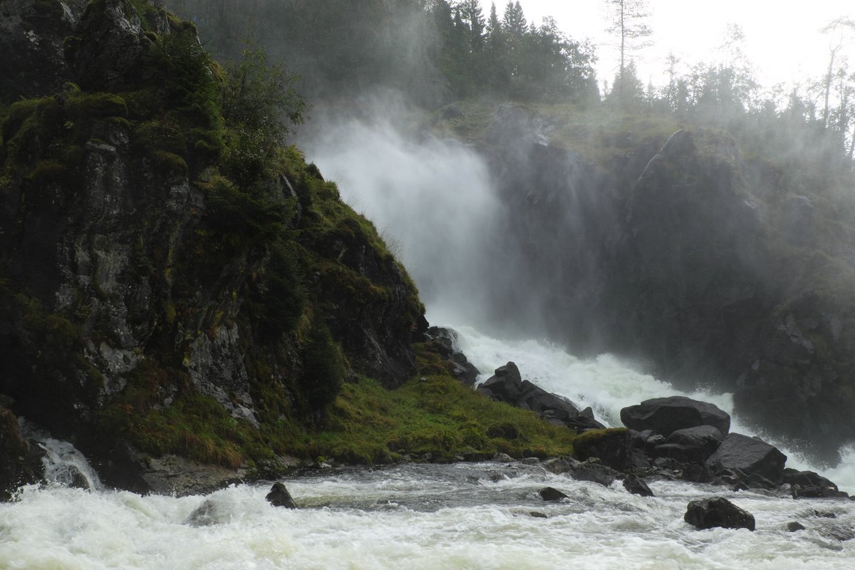 Norwegen Ladefossen