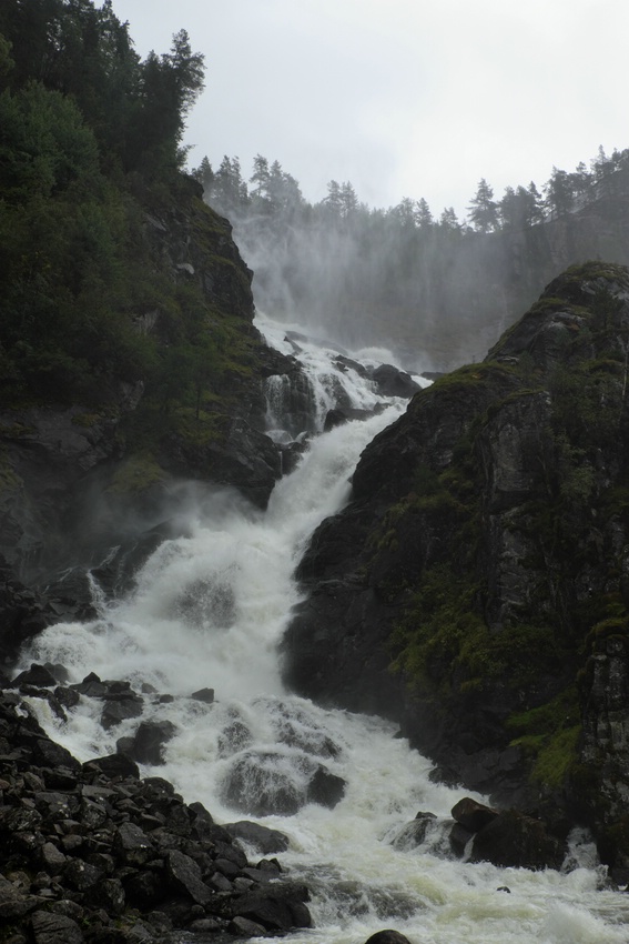 Norwegen Ladefossen