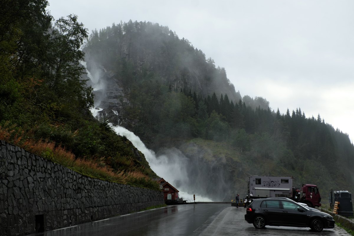 Norwegen Ladefossen