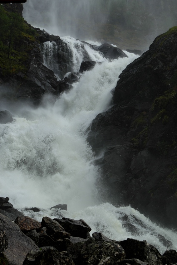 Norwegen Ladefossen