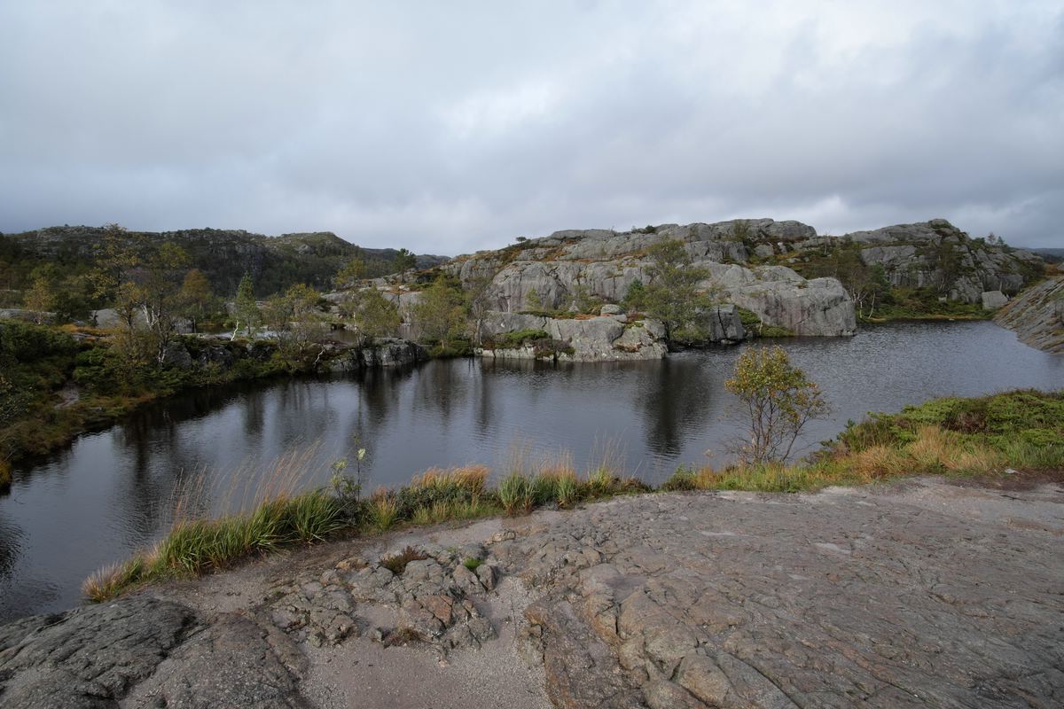 Norwegen Prekestolen