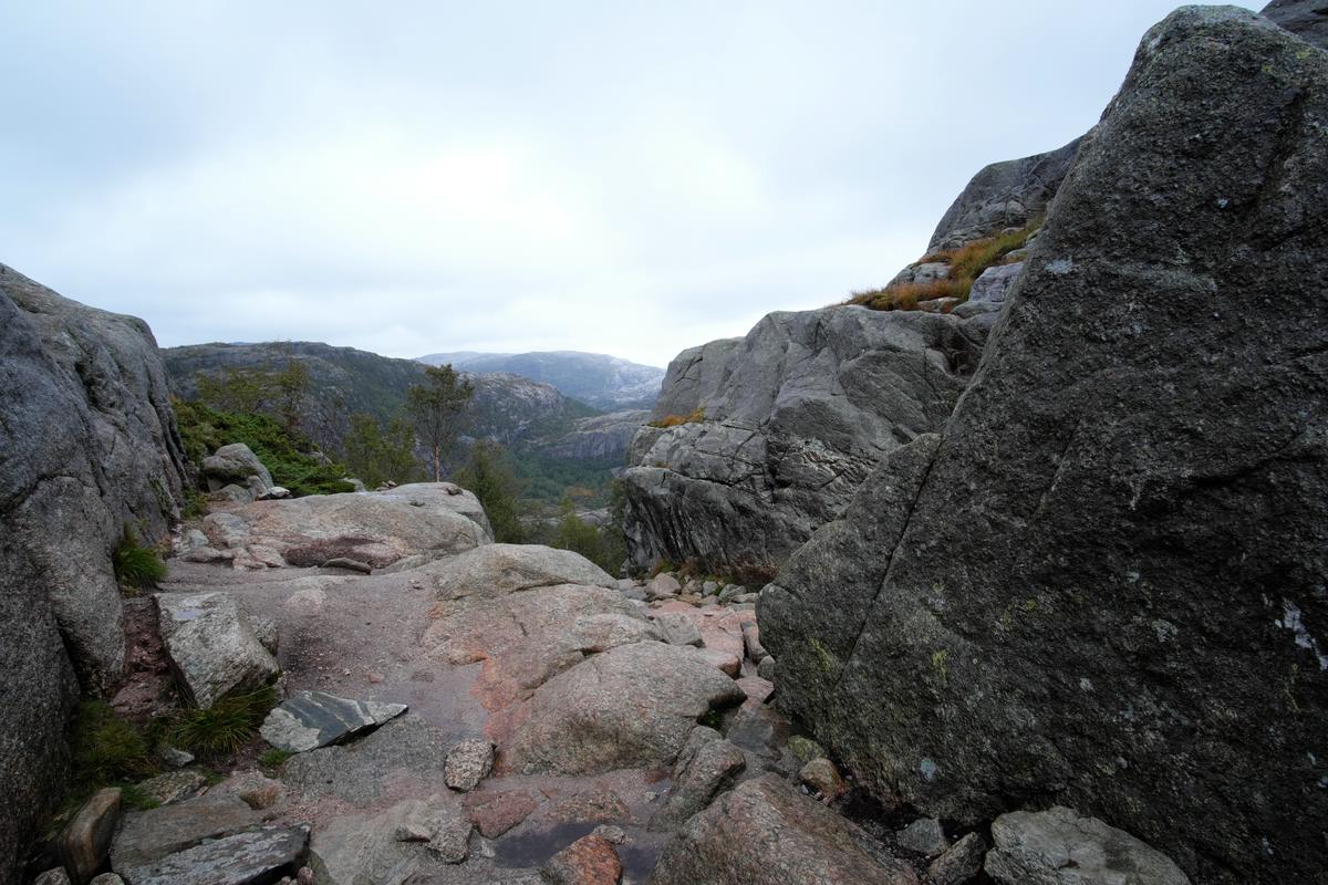 Norwegen Prekestolen