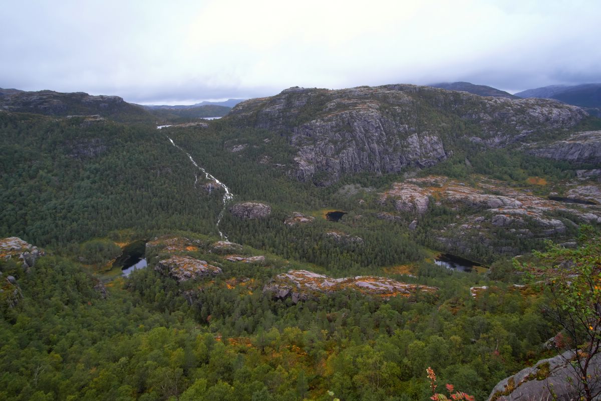 Norwegen Prekestolen