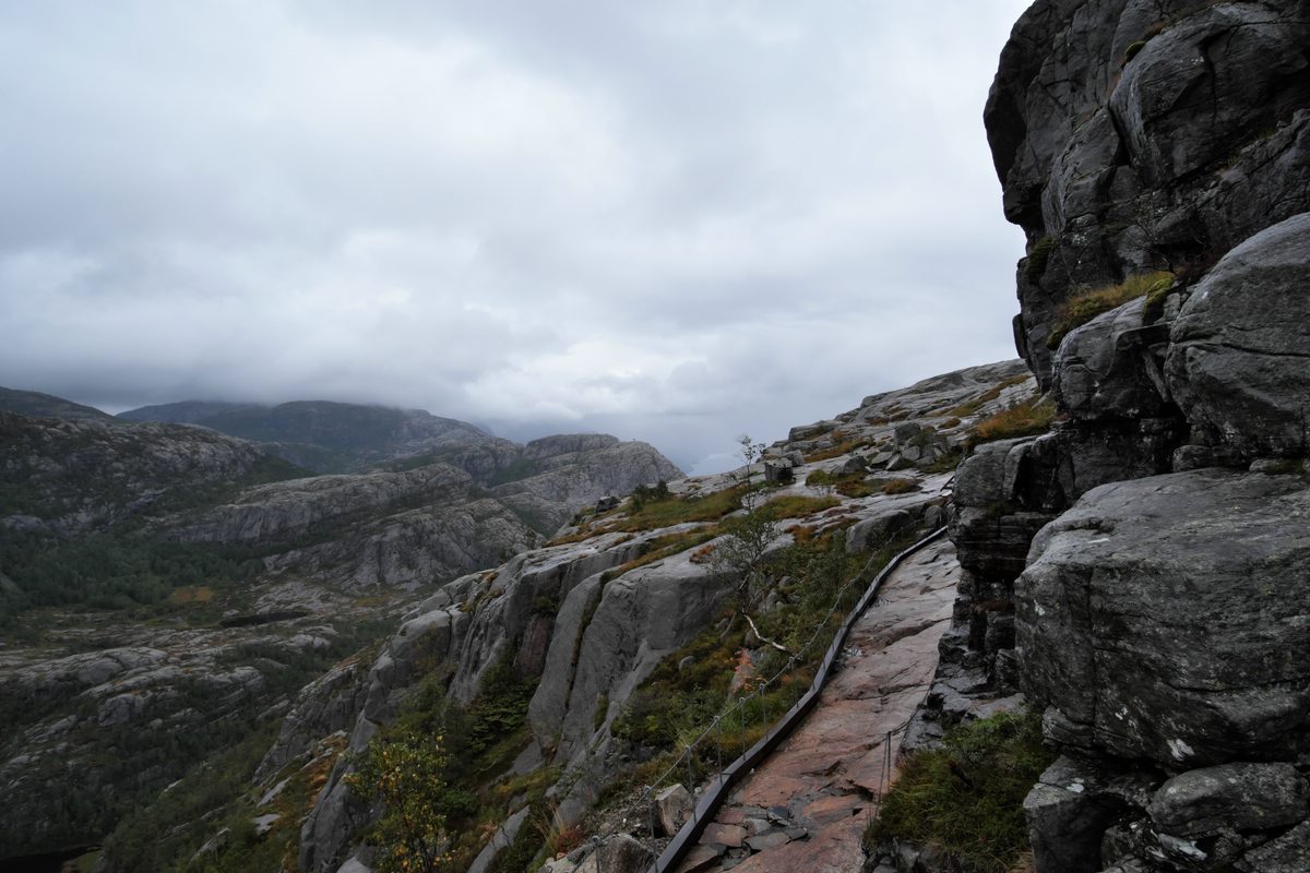 Norwegen Prekestolen