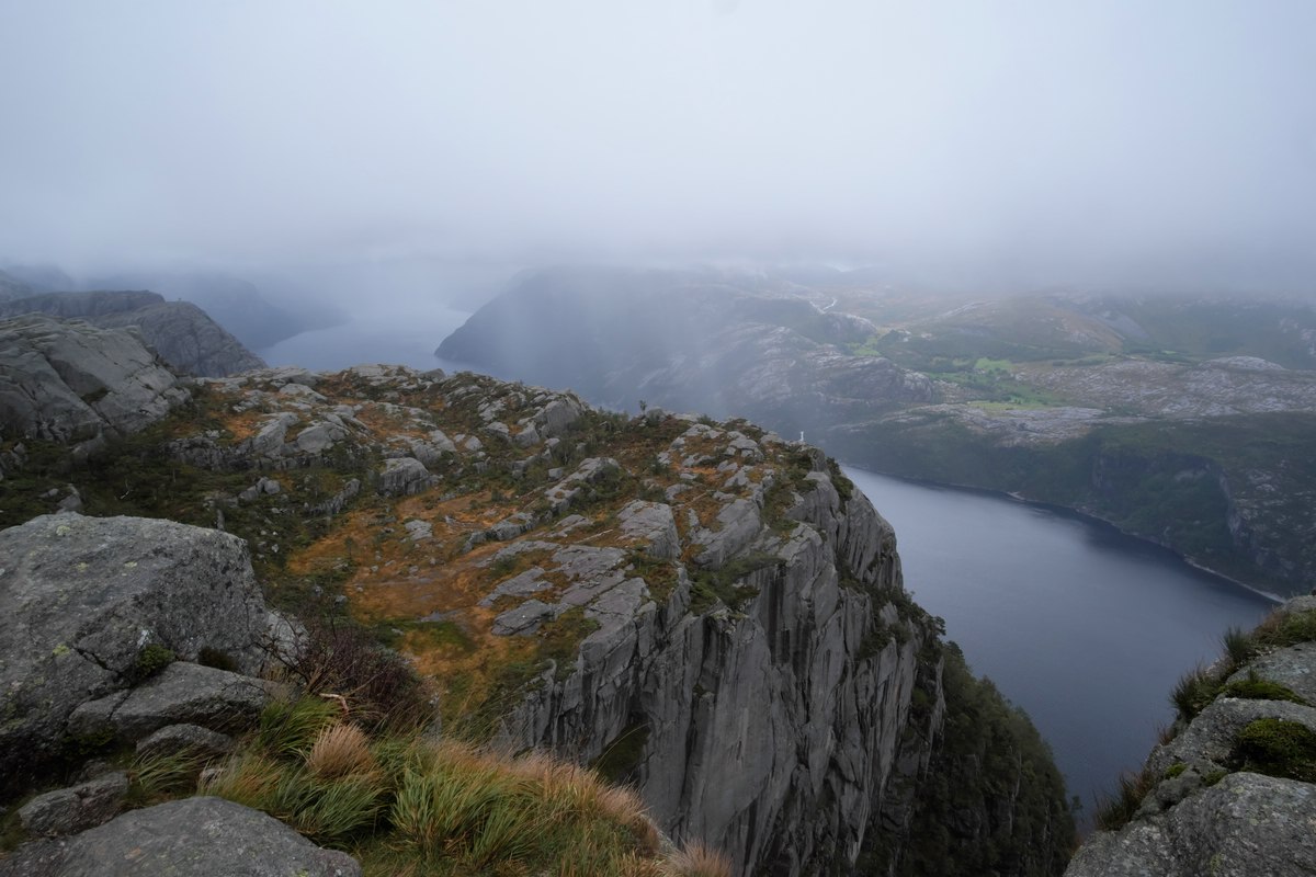 Norwegen Prekestolen