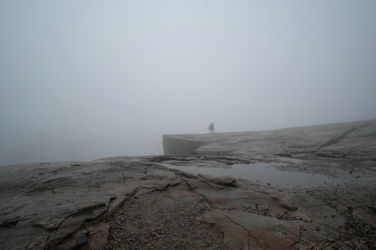 Norwegen Prekestolen