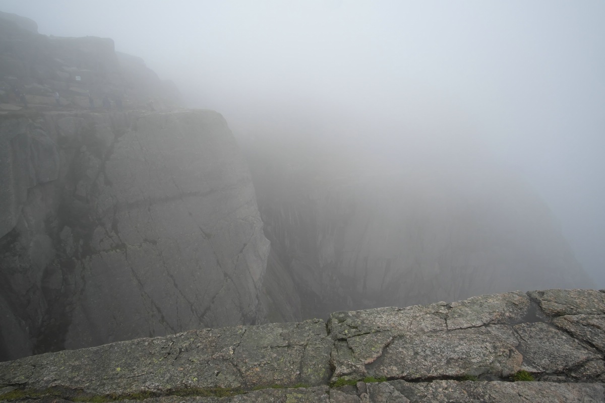 Norwegen Prekestolen
