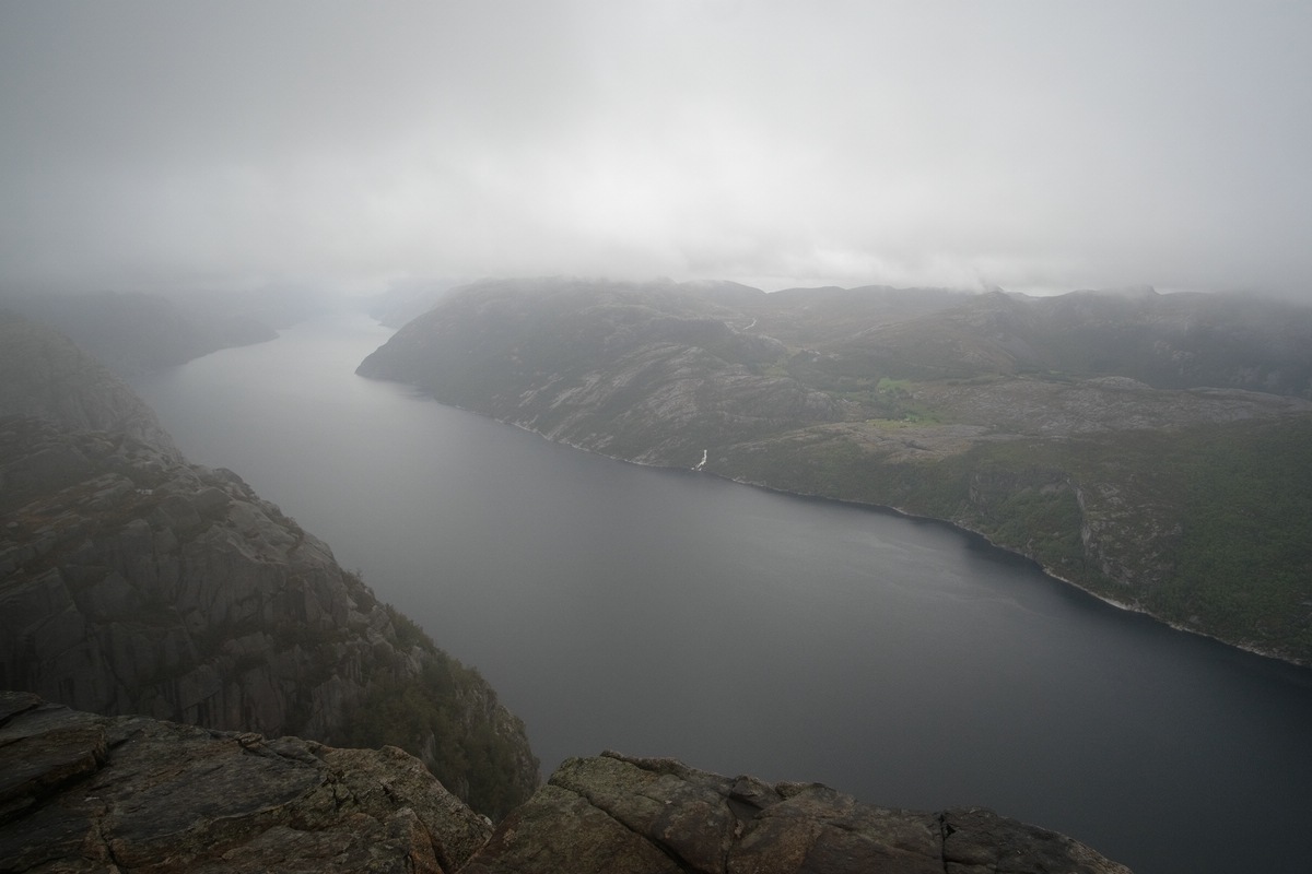 Norwegen Prekestolen