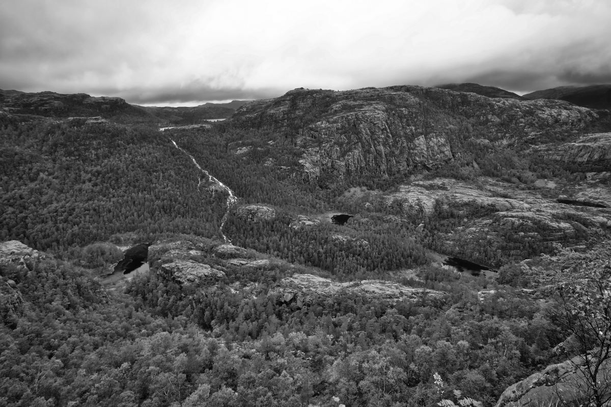 Norwegen Prekestolen