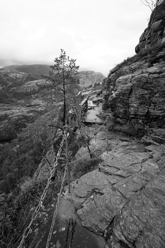 Norwegen Prekestolen
