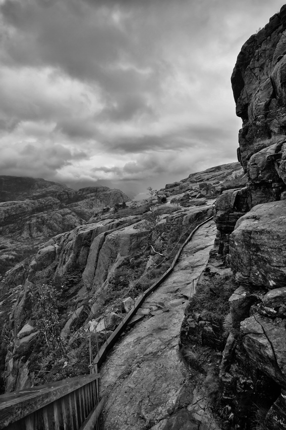 Norwegen Prekestolen