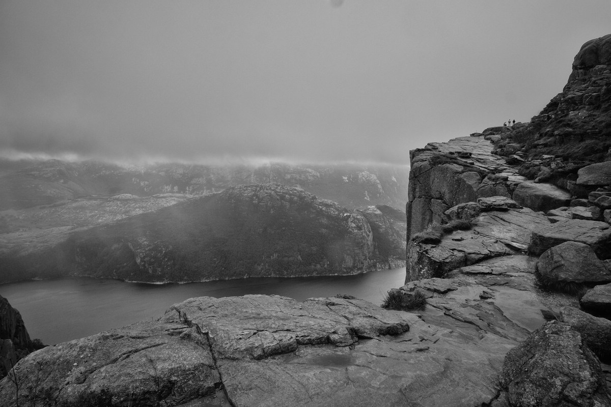Norwegen Prekestolen