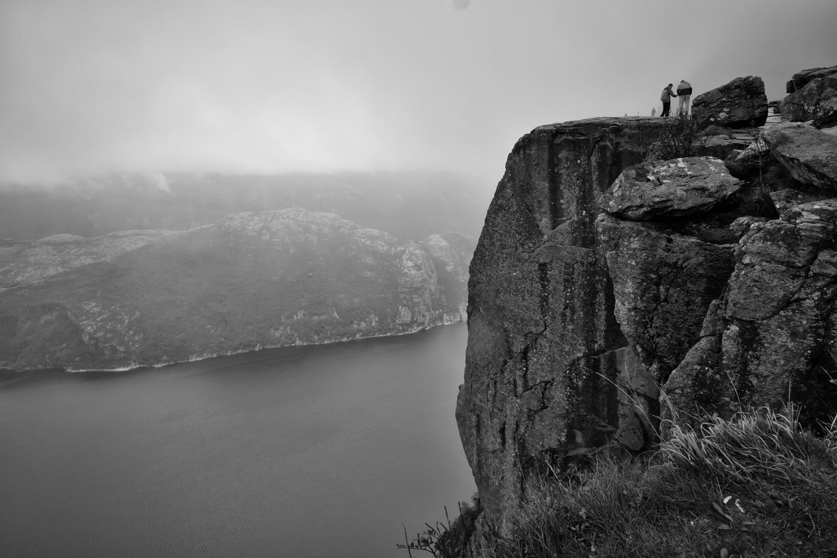 Norwegen Prekestolen