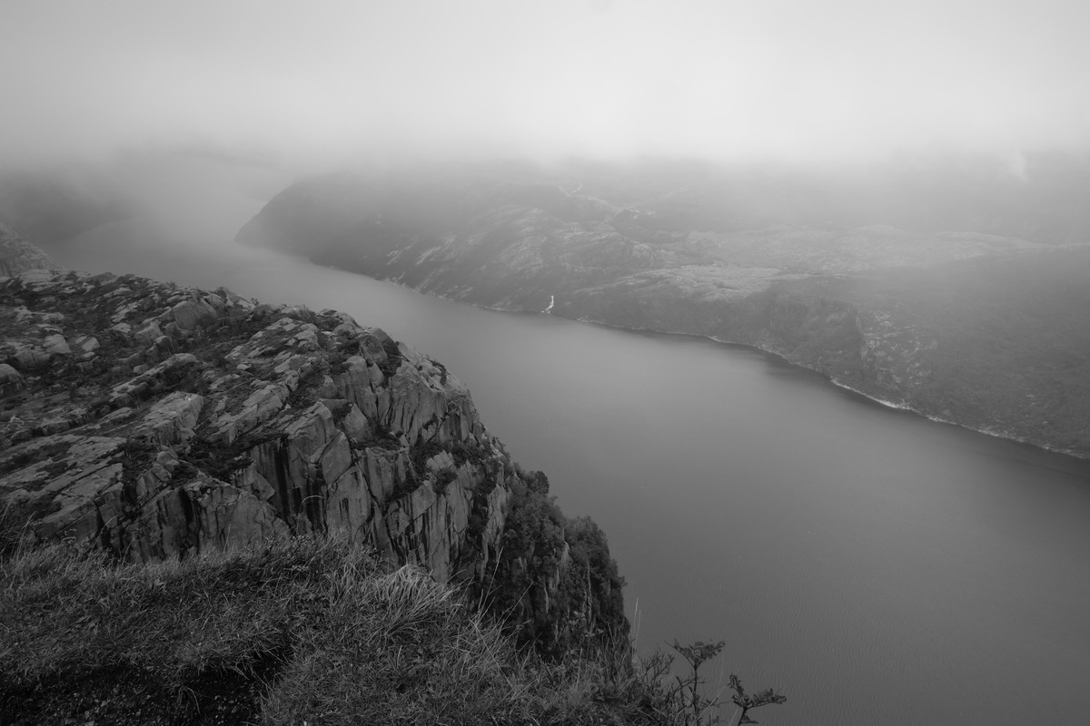 Norwegen Prekestolen