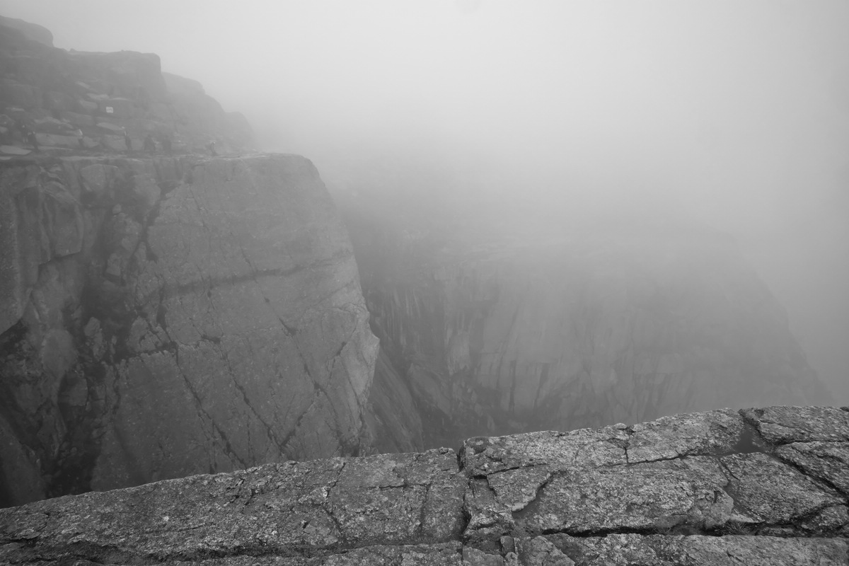 Norwegen Prekestolen
