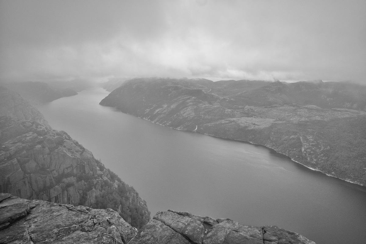 Norwegen Prekestolen