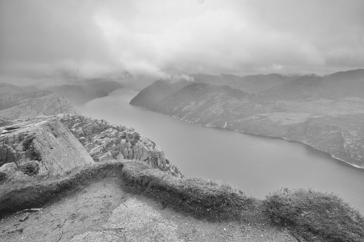 Norwegen Prekestolen