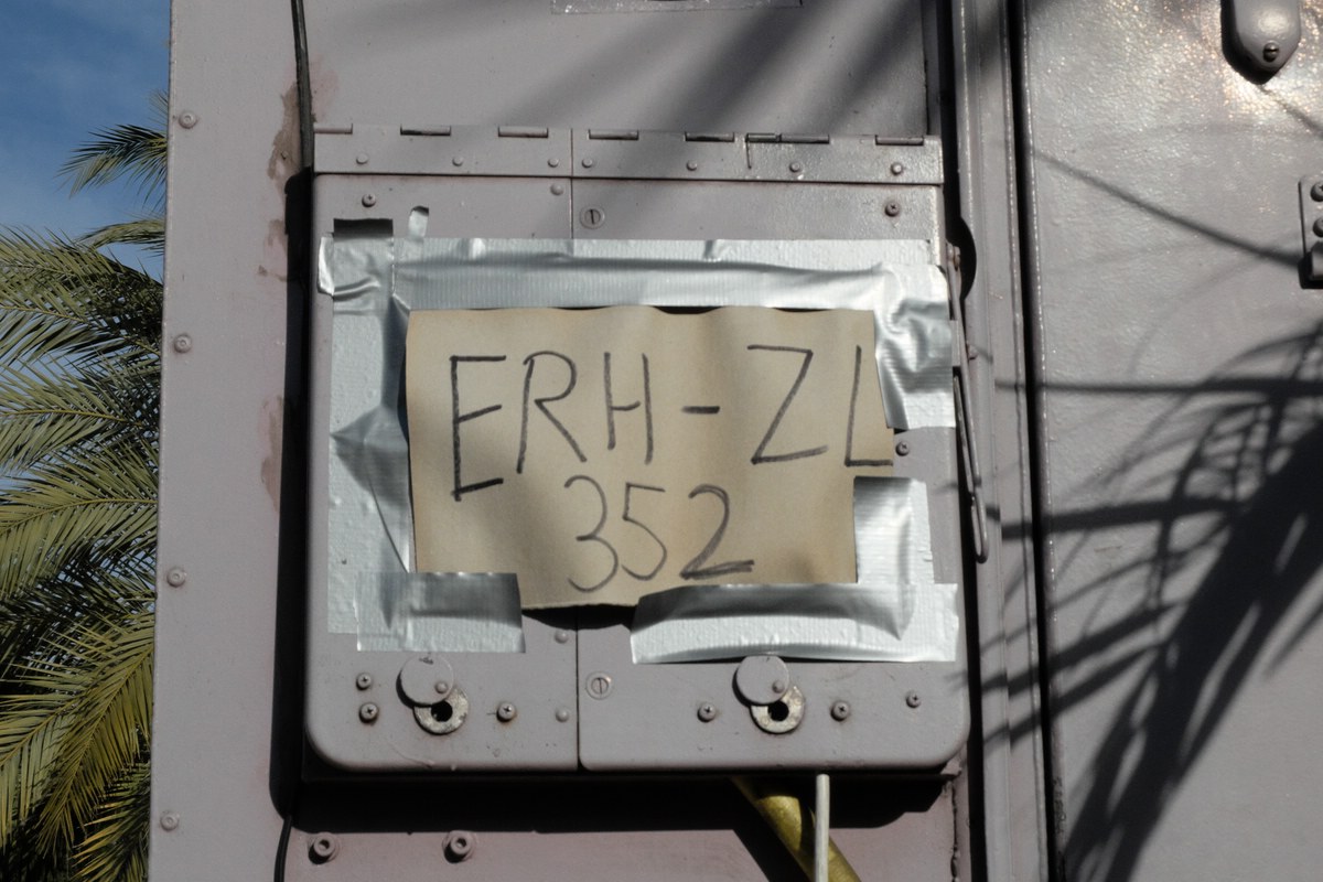Ersatz Nummernschild