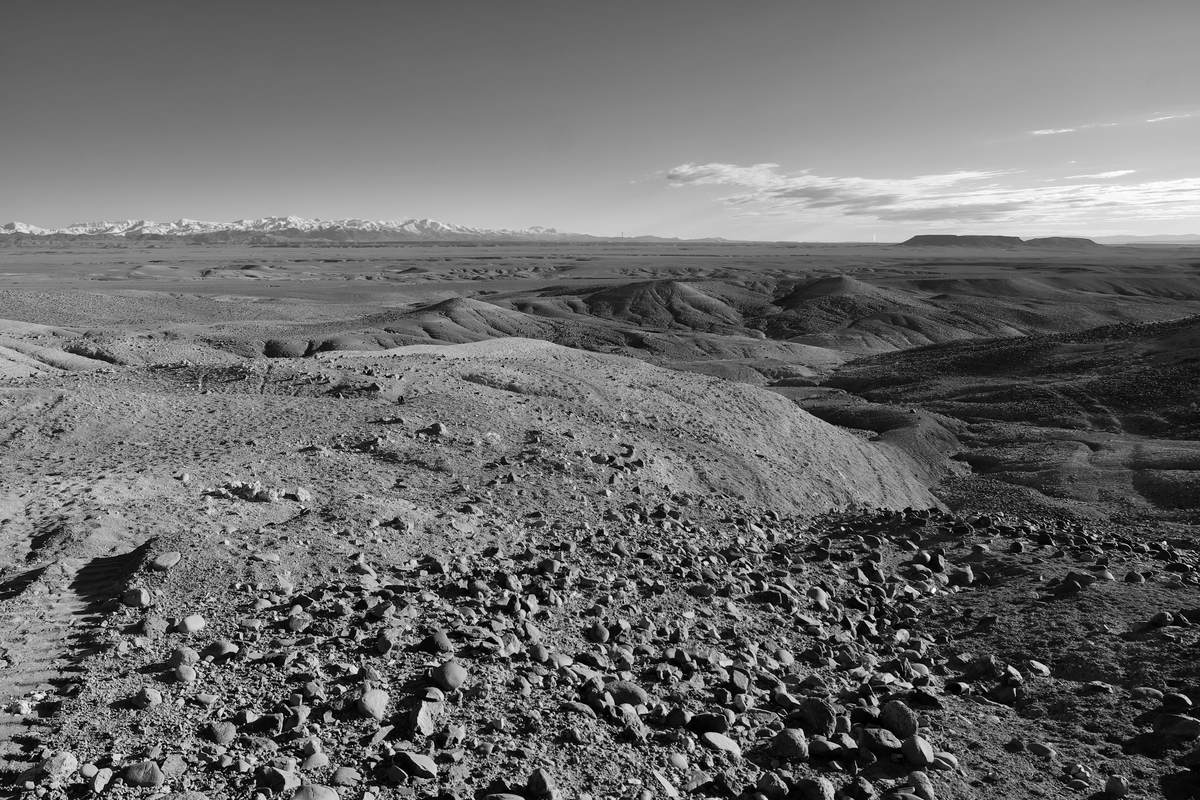 Landschaft am Morgen