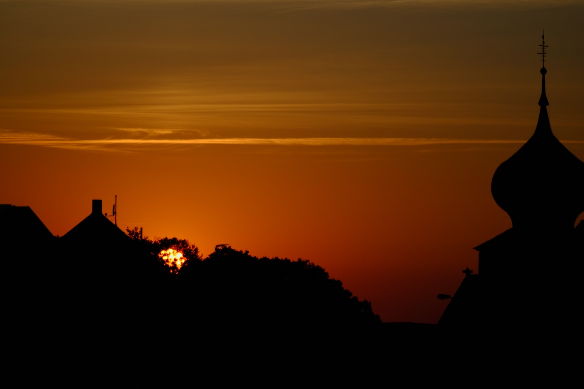 Sonnenuntergang Mittelfranken6