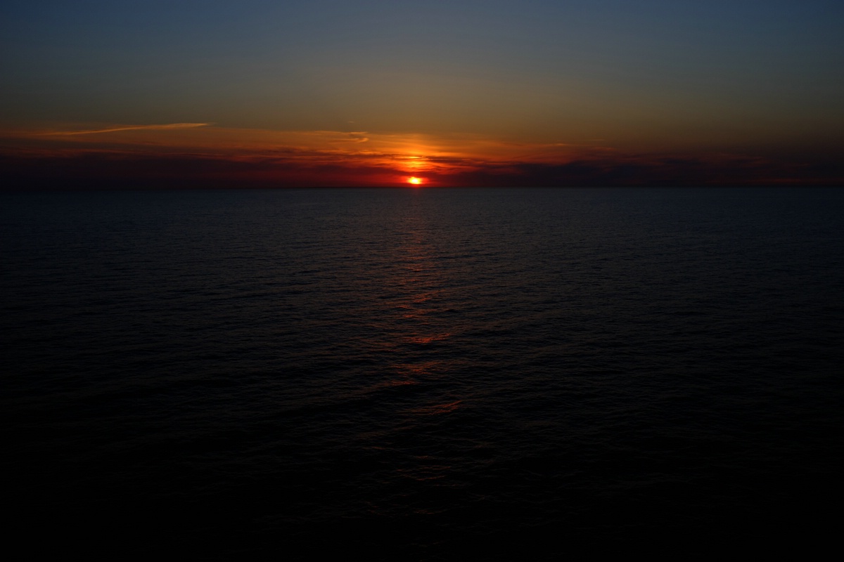 Sonnenuntergang Ostsee