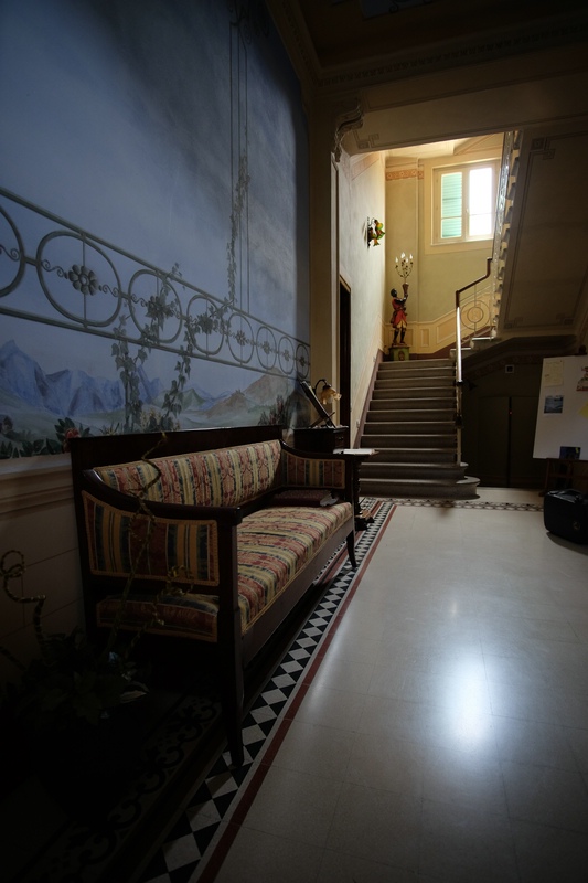 Gelbe Villa