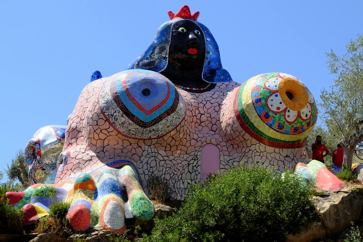 Der Tarotgarten von Niki de Saint Phalle