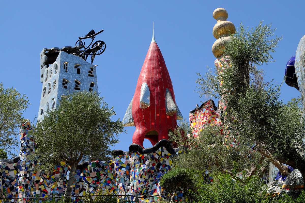 Der Tarotgarten von Niki de Saint Phalle