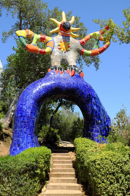 Der Tarotgarten von Niki de Saint Phalle