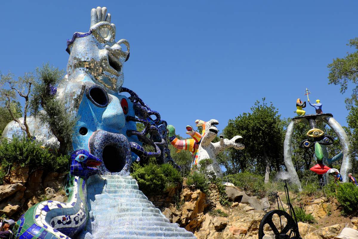 Der Tarotgarten von Niki de Saint Phalle