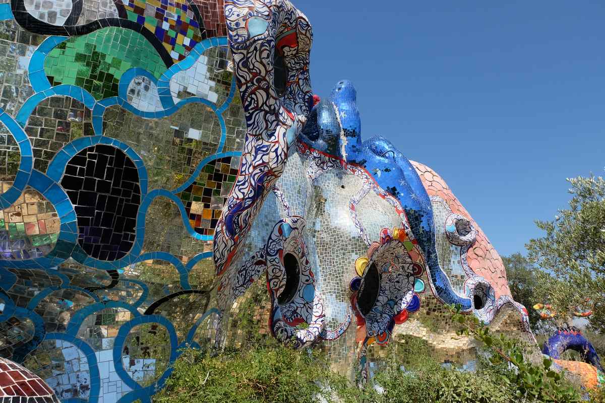 Der Tarotgarten von Niki de Saint Phalle