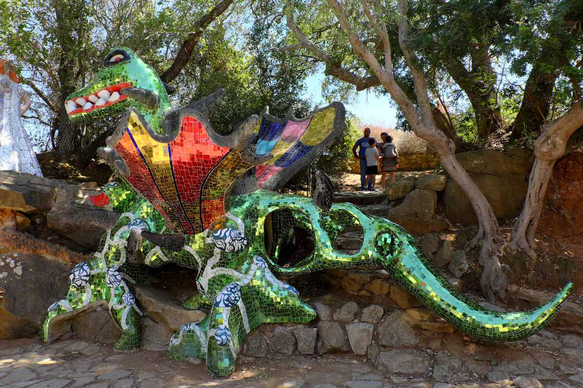 Der Tarotgarten von Niki de Saint Phalle