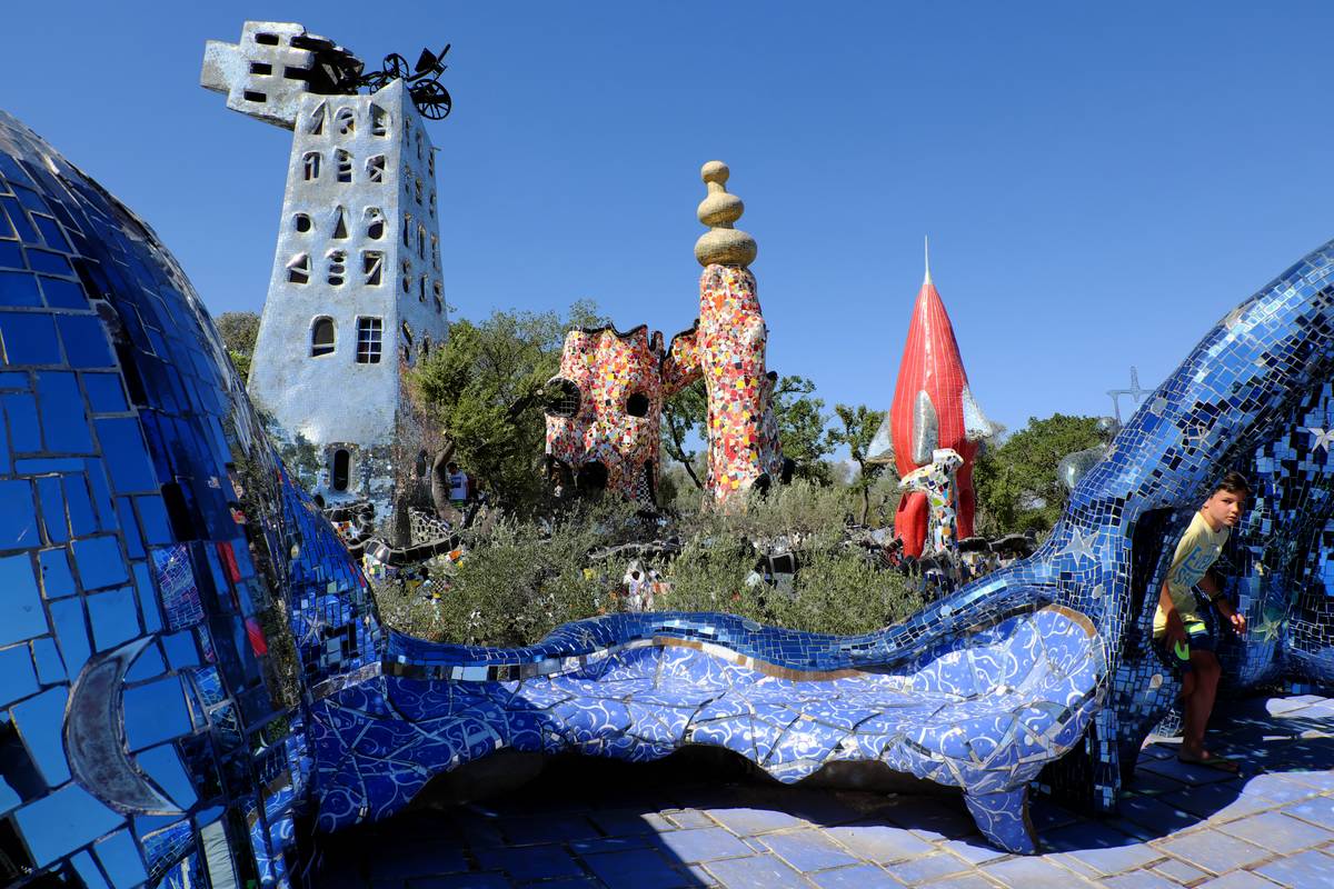 Der Tarotgarten von Niki de Saint Phalle