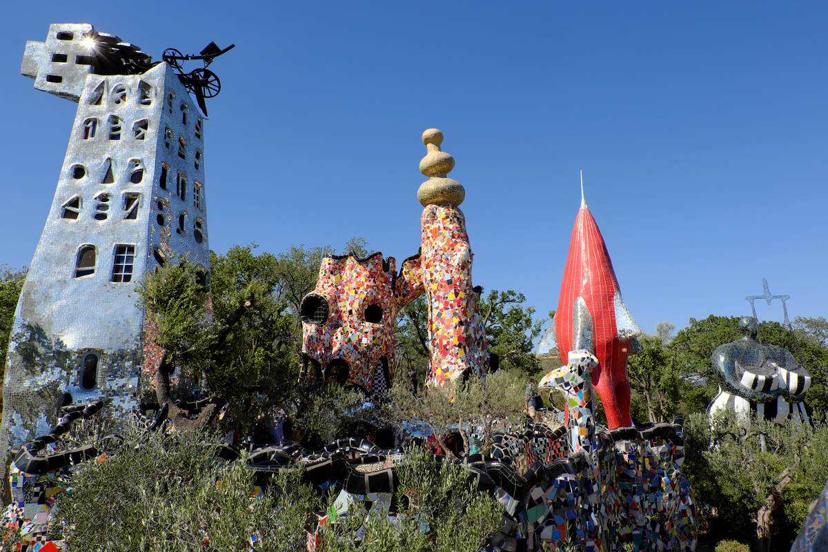 Der Tarotgarten von Niki de Saint Phalle