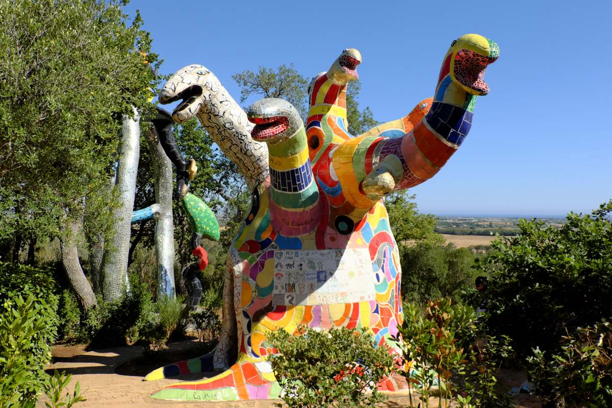 Der Tarotgarten von Niki de Saint Phalle