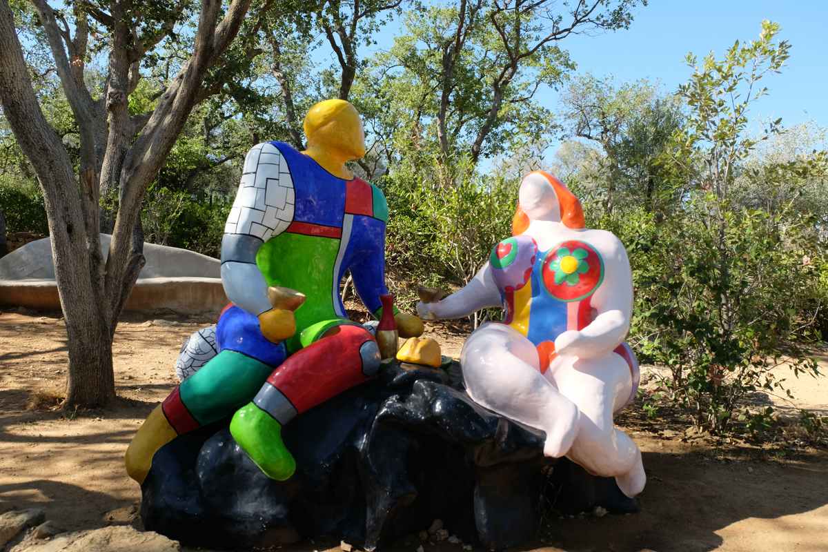 Der Tarotgarten von Niki de Saint Phalle