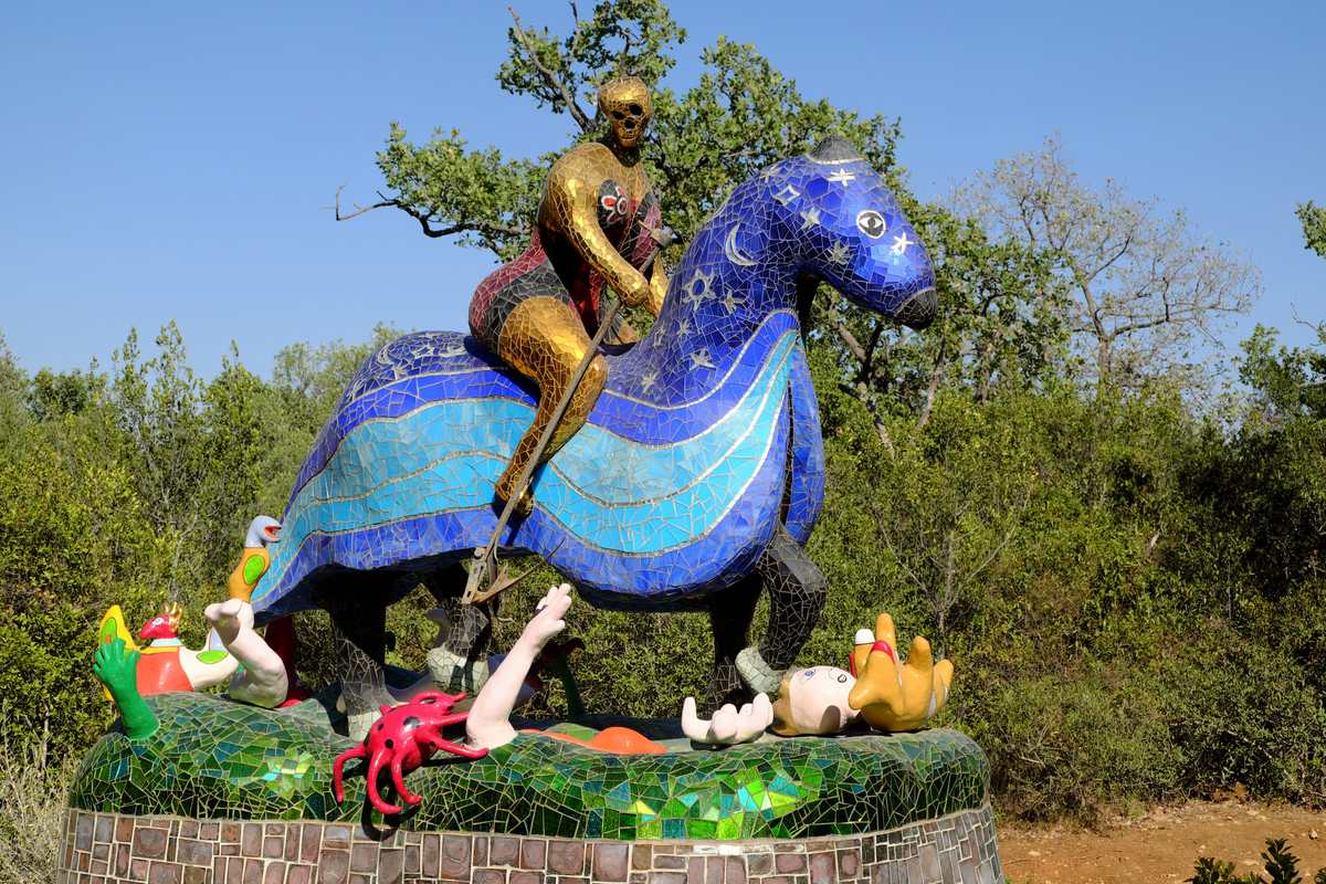 Der Tarotgarten von Niki de Saint Phalle